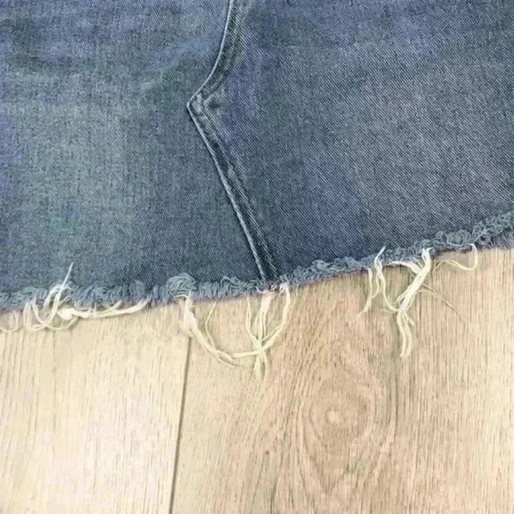 Pacsun Light Blue Jean Skirt Size 24 - Picture 4 of 8